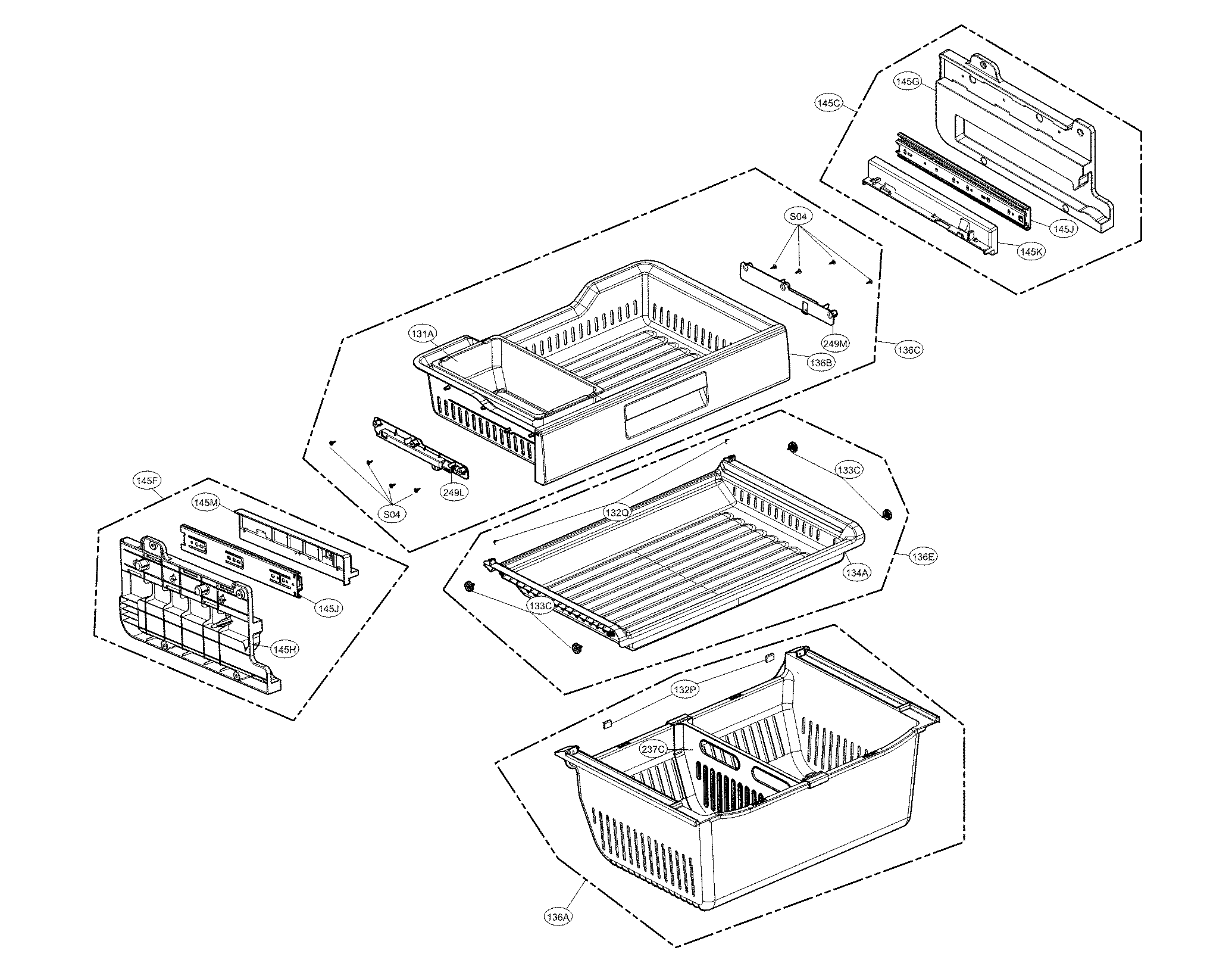 FREEZER PARTS