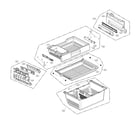 Kenmore Elite 79574099411 freezer parts diagram