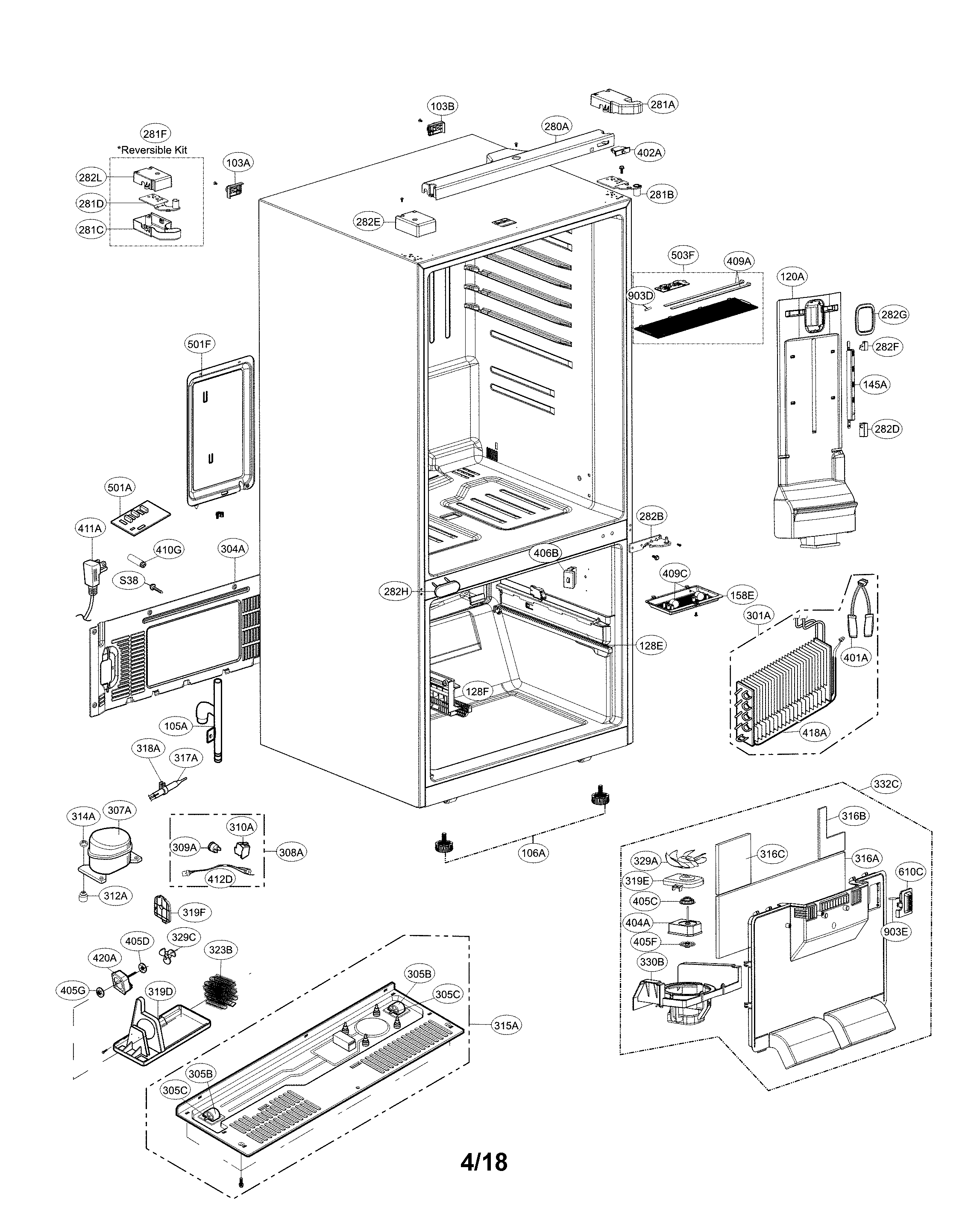Case parts