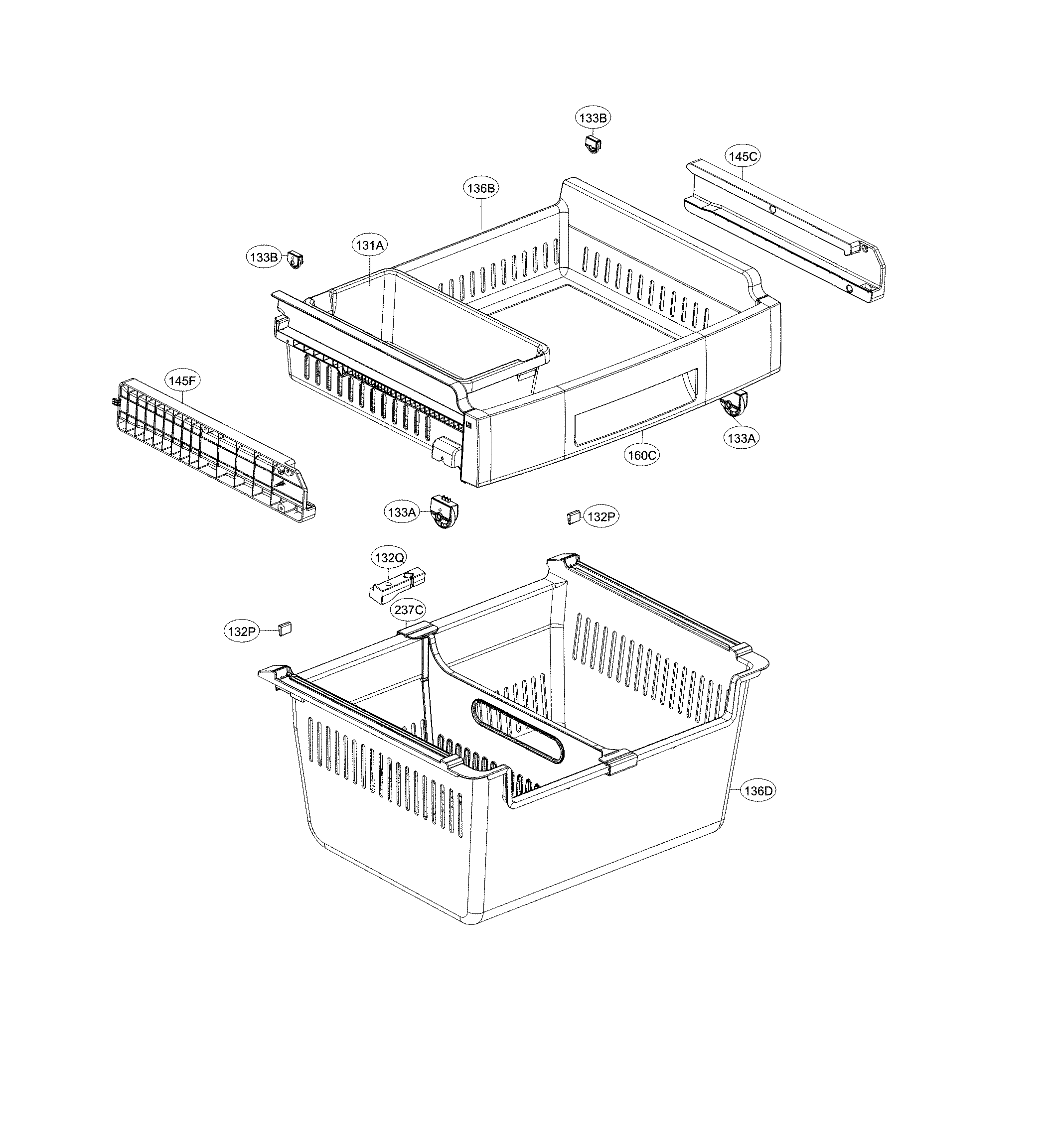Freezer parts