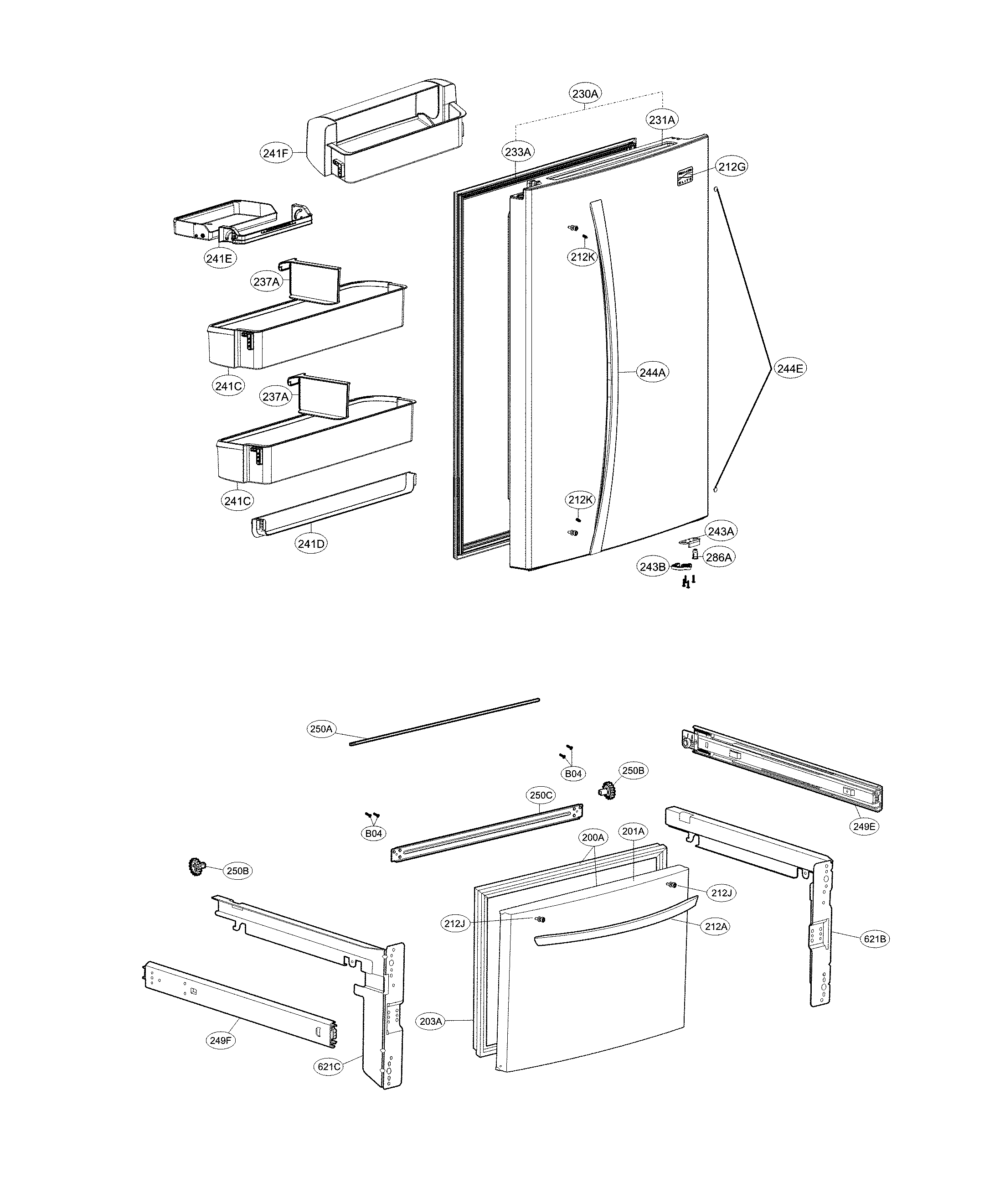Door parts