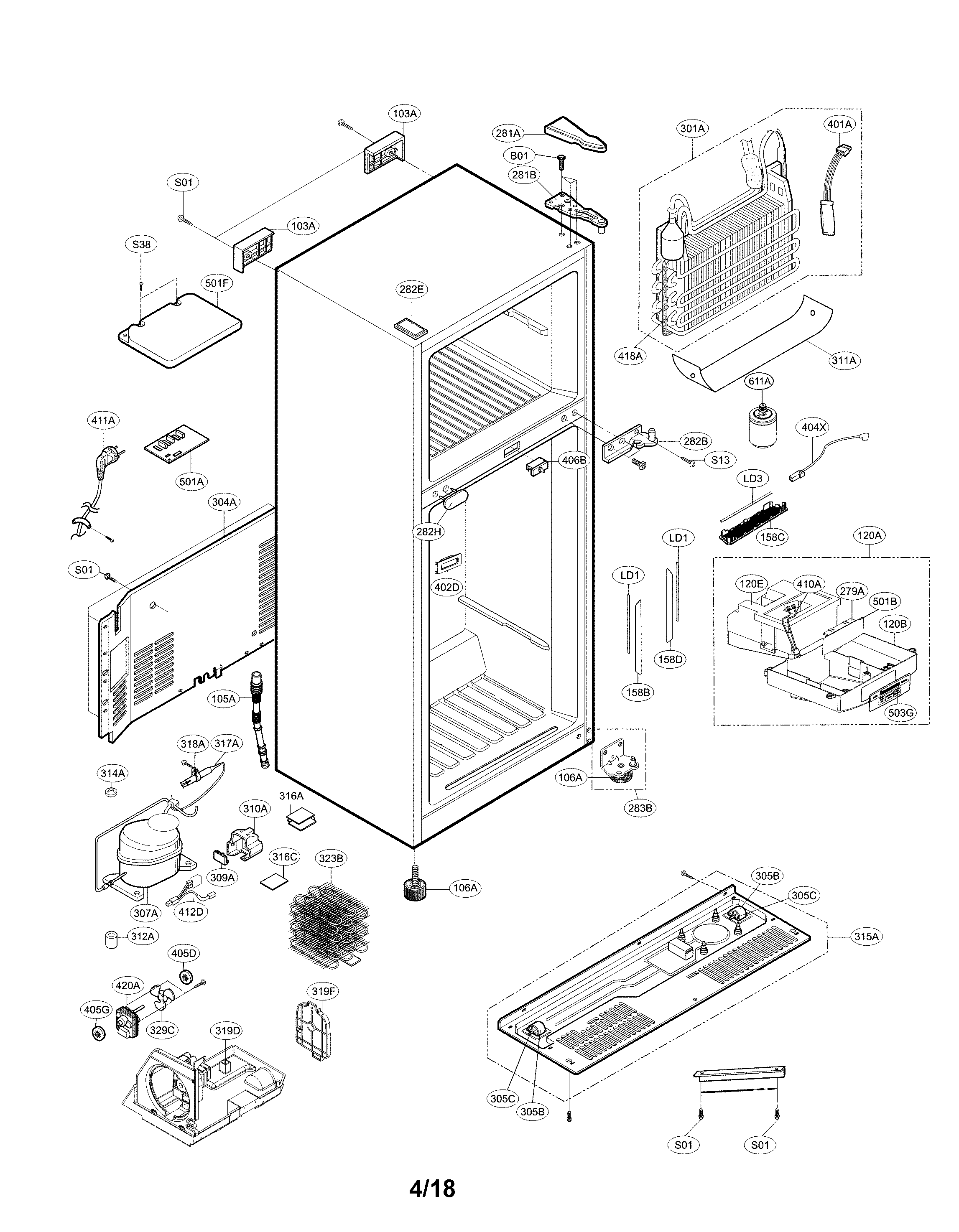 Case parts