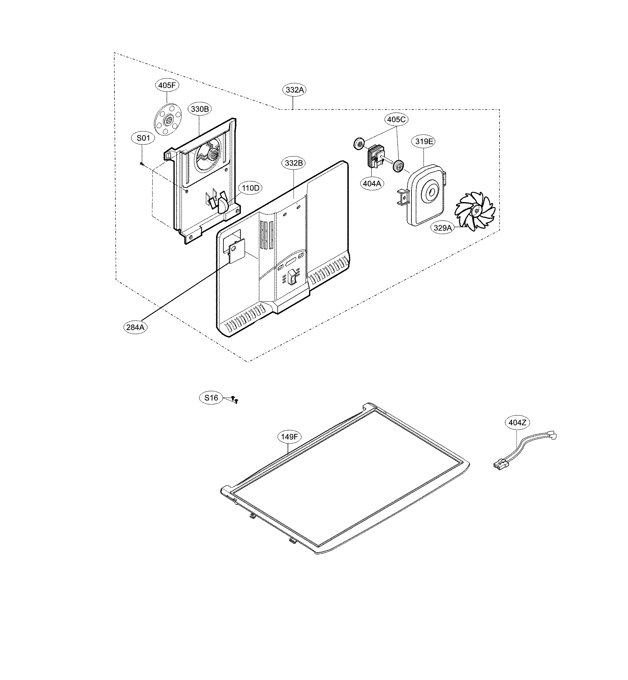 Freezer parts