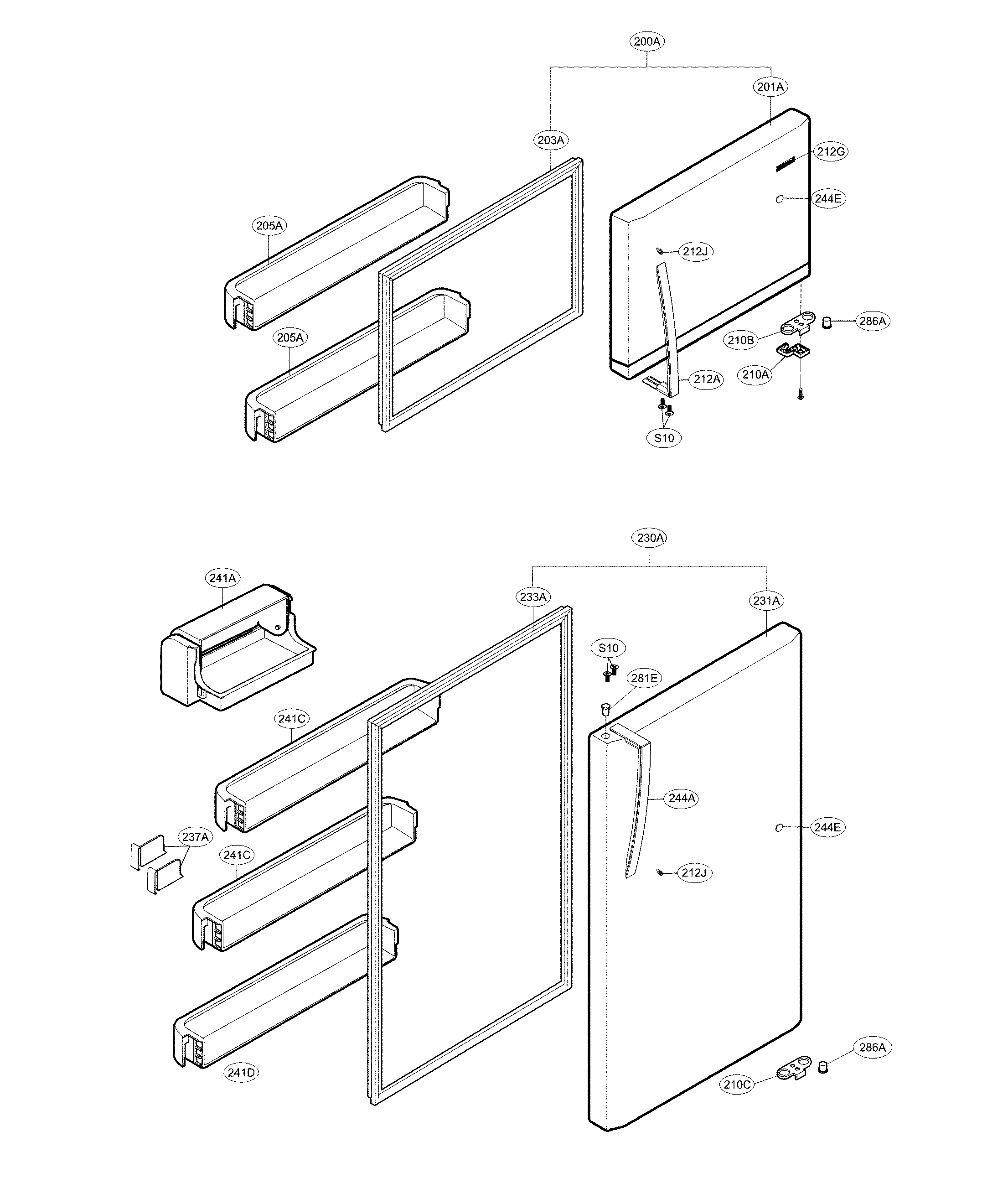Door parts
