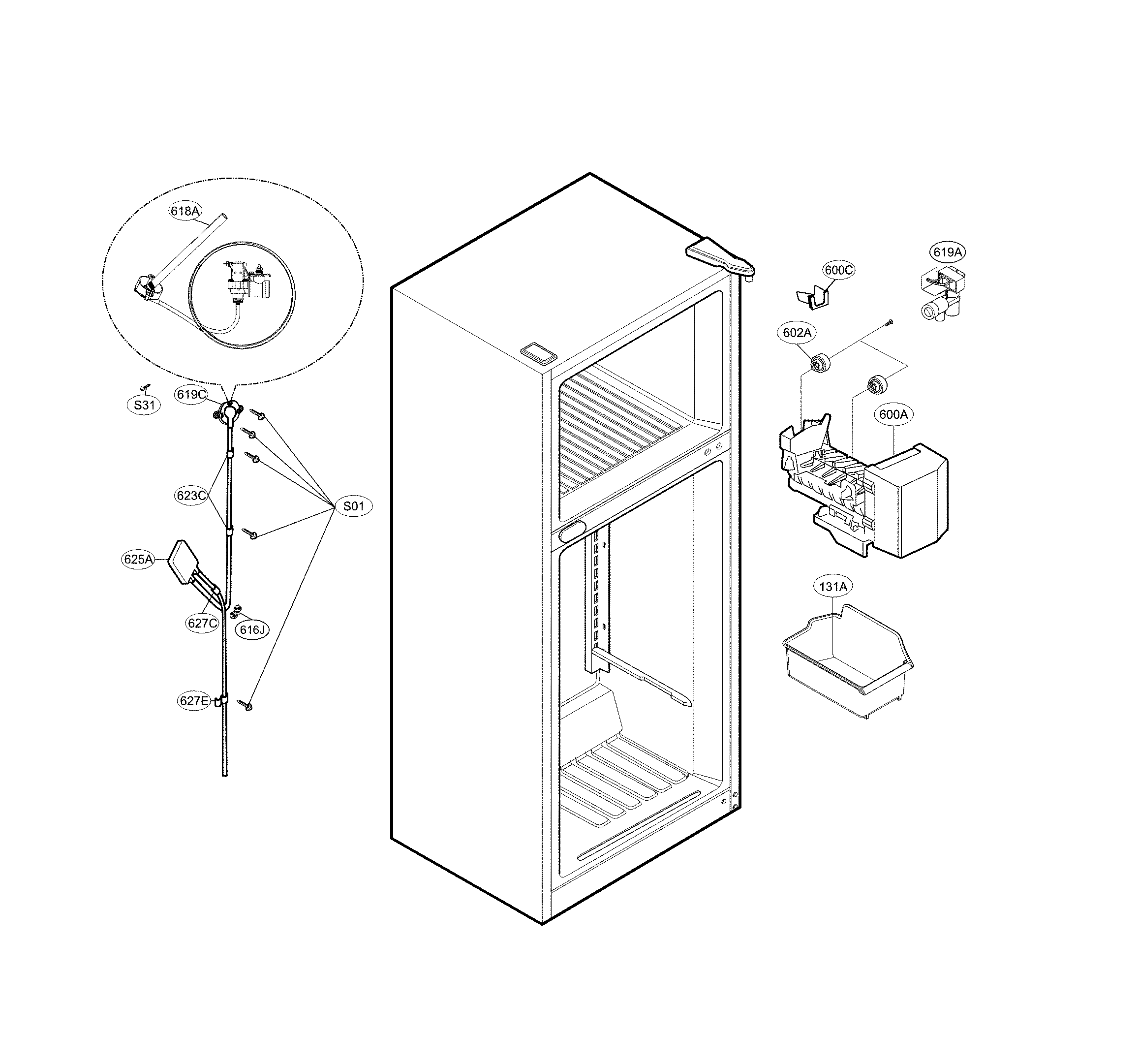 Ice maker parts