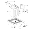 Kenmore Elite 79631433710 cabinet parts diagram