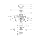Kenmore Elite 79631433710 tub parts diagram