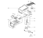 Kenmore Elite 79641782710 dispenser parts diagram