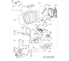 Kenmore Elite 79671433710 drum parts diagram