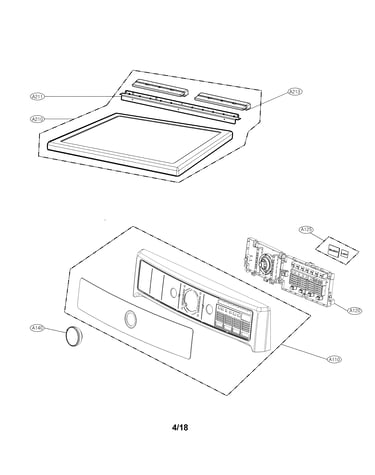Control panel parts
