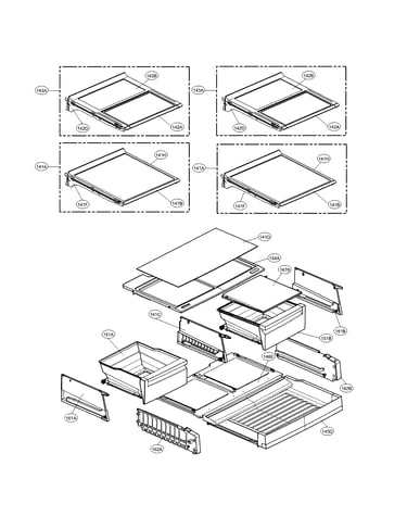 Refrigerator parts