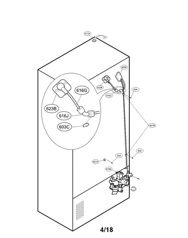 Valve and water parts