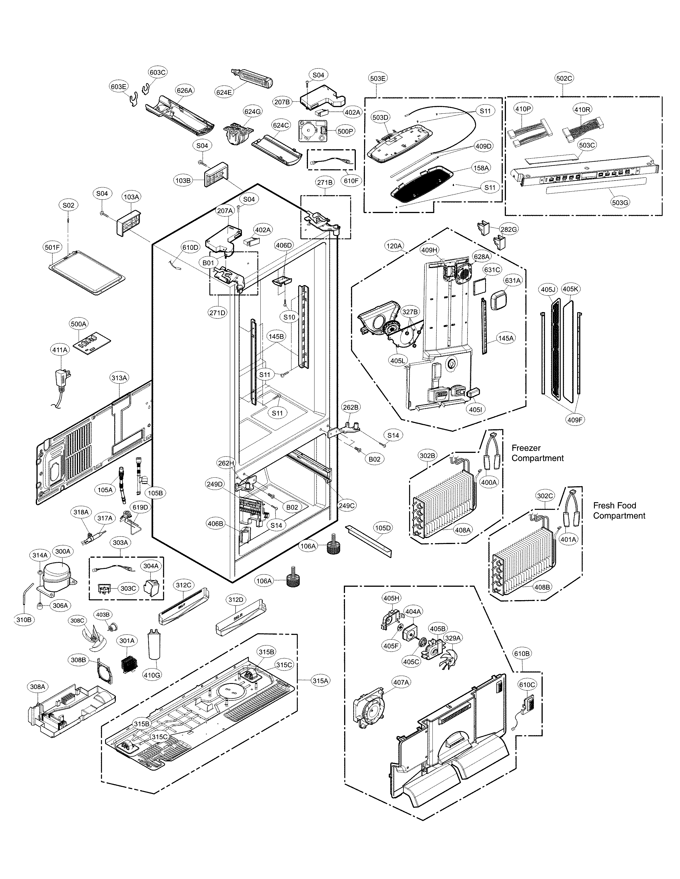 Case parts