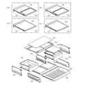 Kenmore Elite 79574032412 refrigerator parts diagram