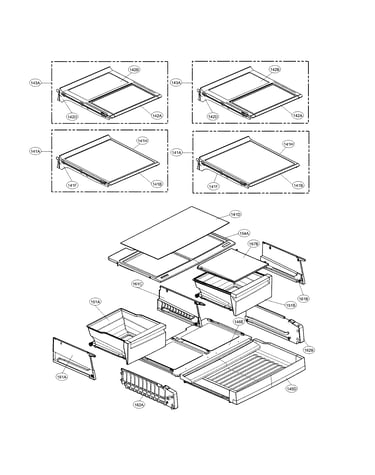 Refrigerator parts