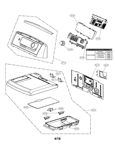 Control panel parts