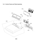 Control panel and plate assembly