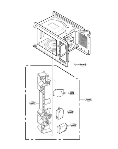 Latch board parts