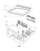 Control panel and plate assembly