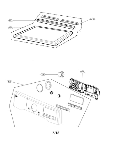 Control panel and plate assembly