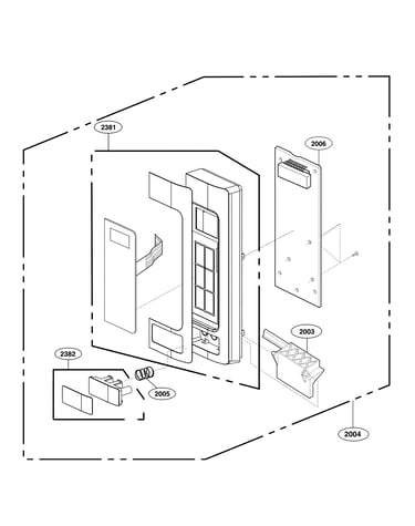 Control panel parts