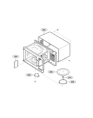 Oven cavity parts