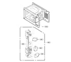 LG LCRT1513ST/00 latch board parts diagram