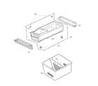 LG LFX25973ST/04 freezer parts diagram