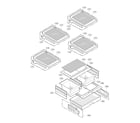 LG LFX25973ST/04 refrigerator parts diagram