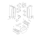 LG LFX25973ST/04 door parts diagram