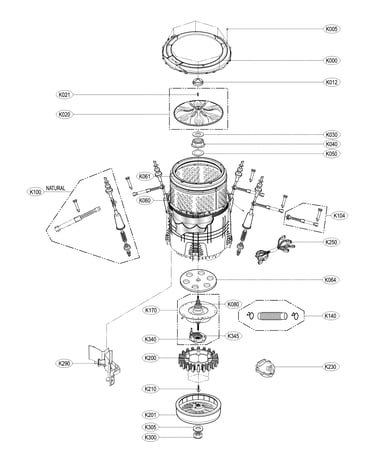 Tub parts