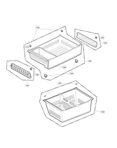 Freezer parts