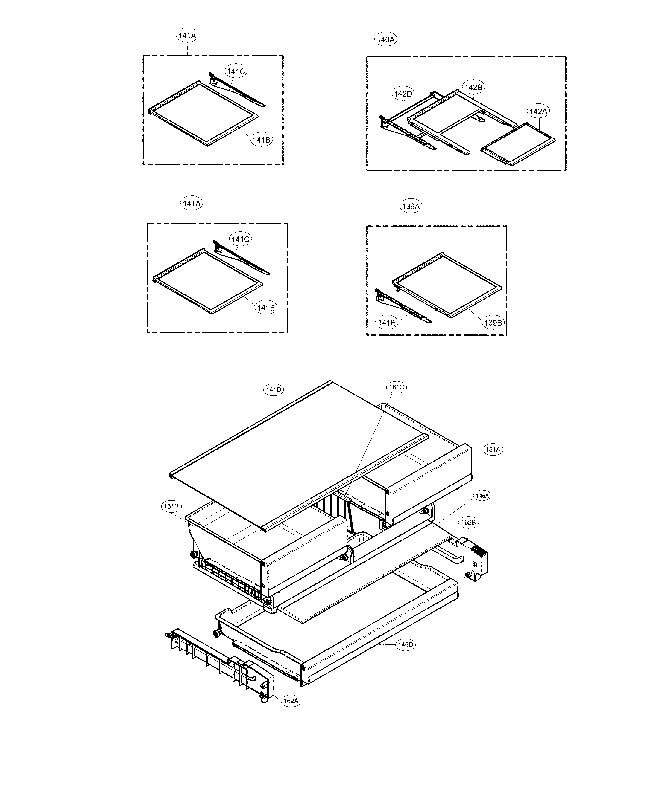 Refrigerator parts