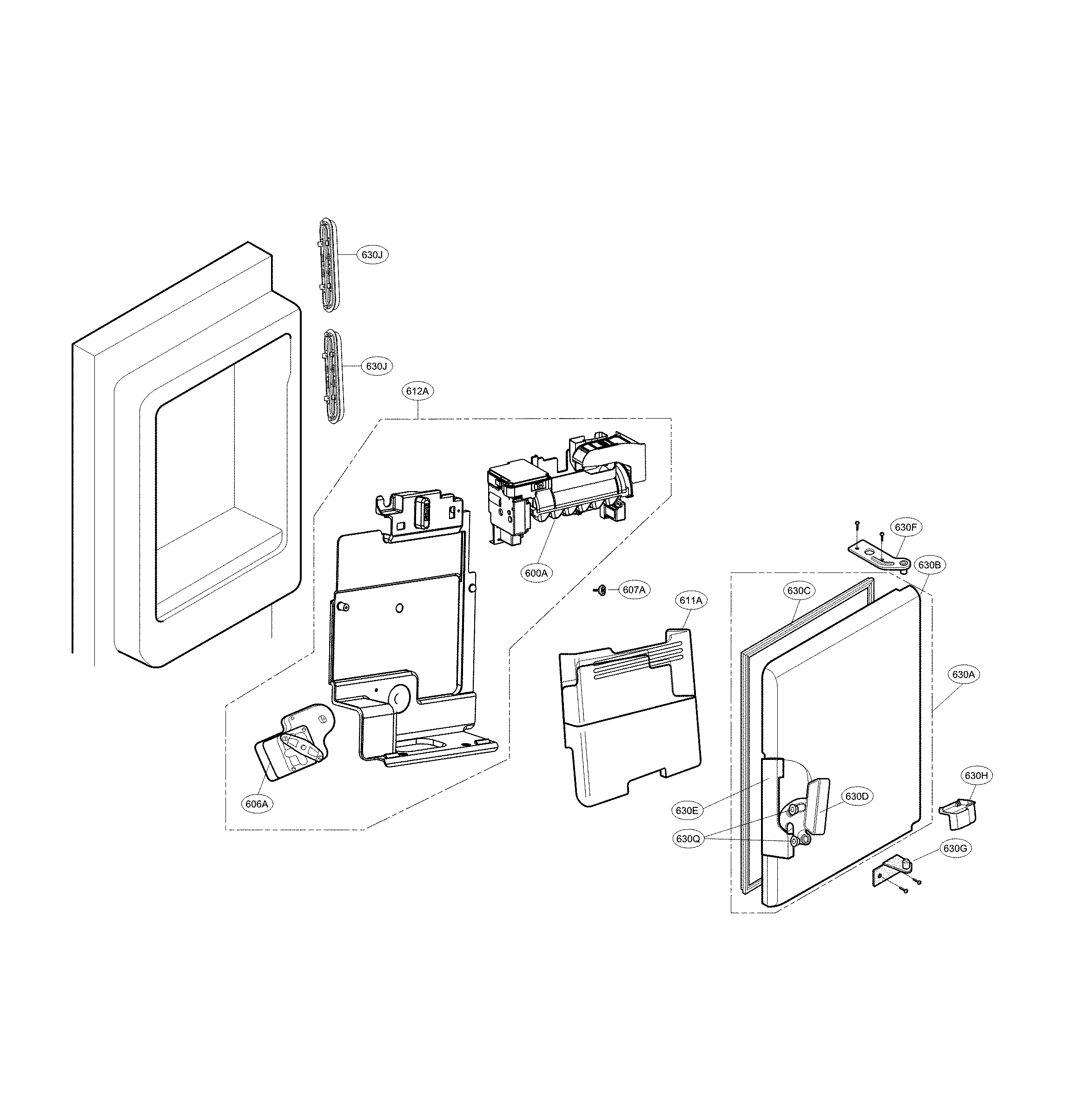 Ice maker parts