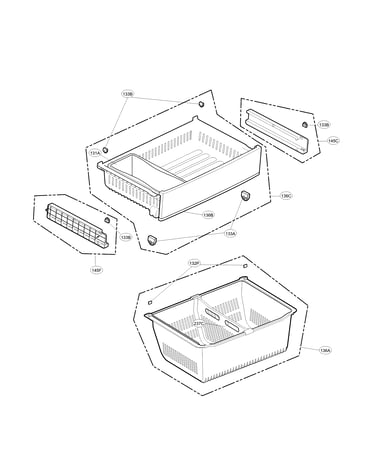 Freezer parts