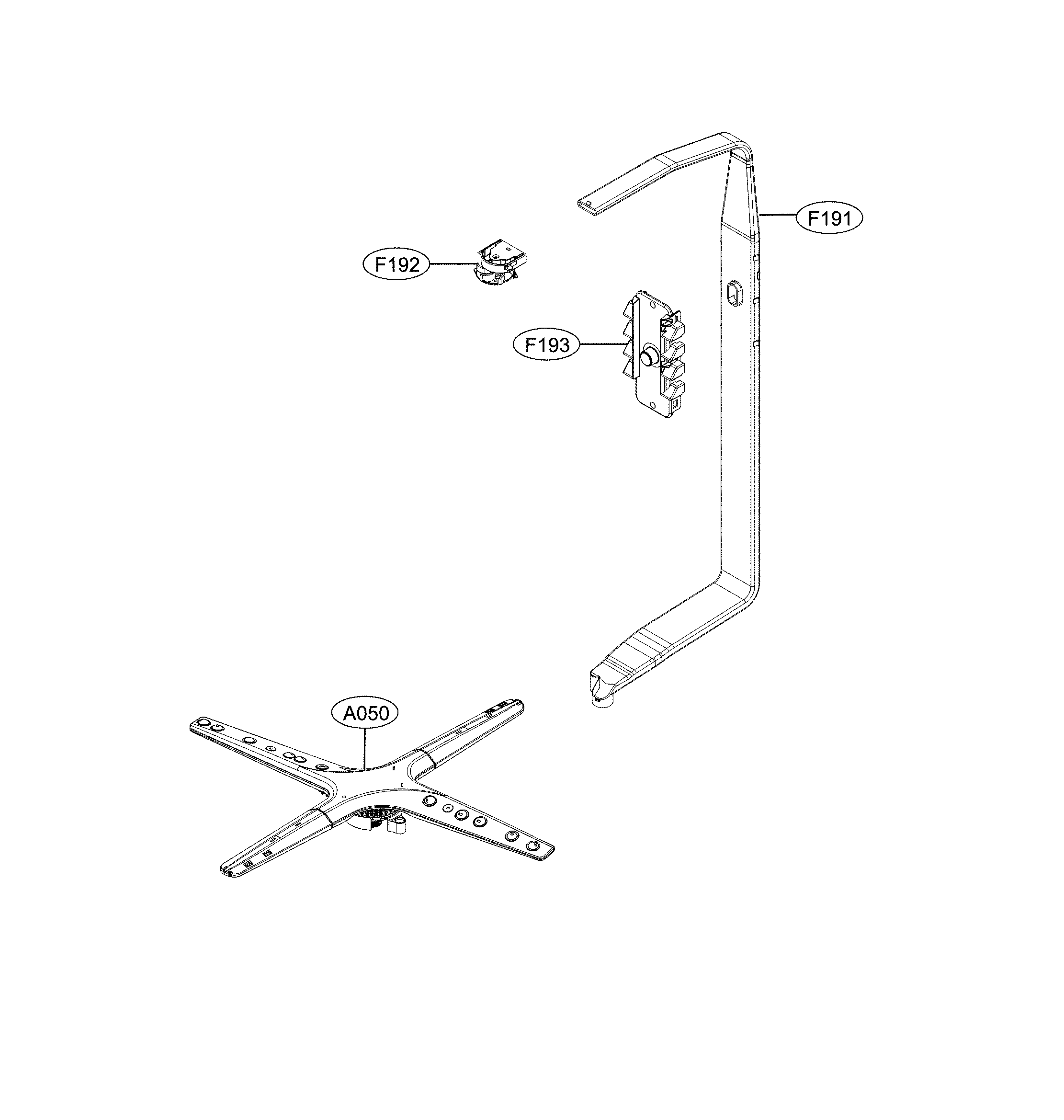 Water guide parts
