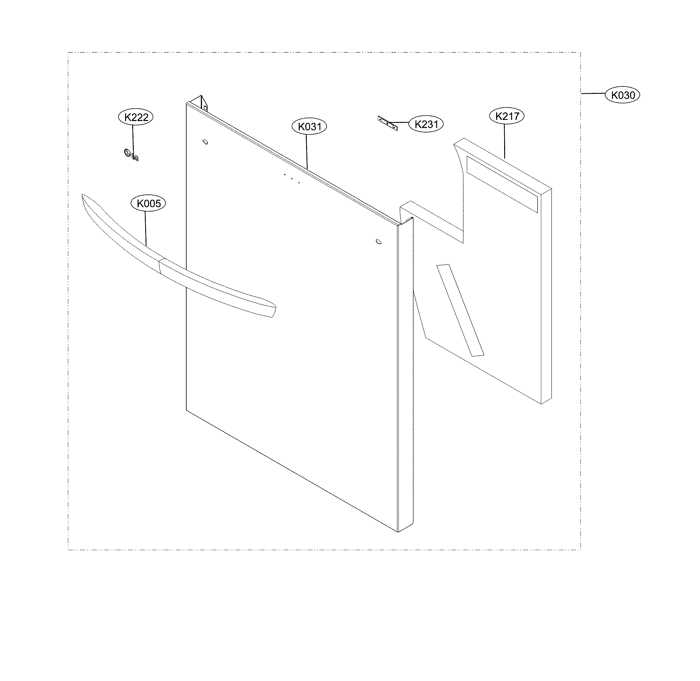 Front cover parts
