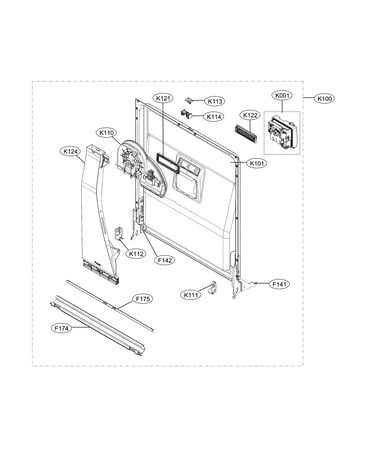 Door liner parts