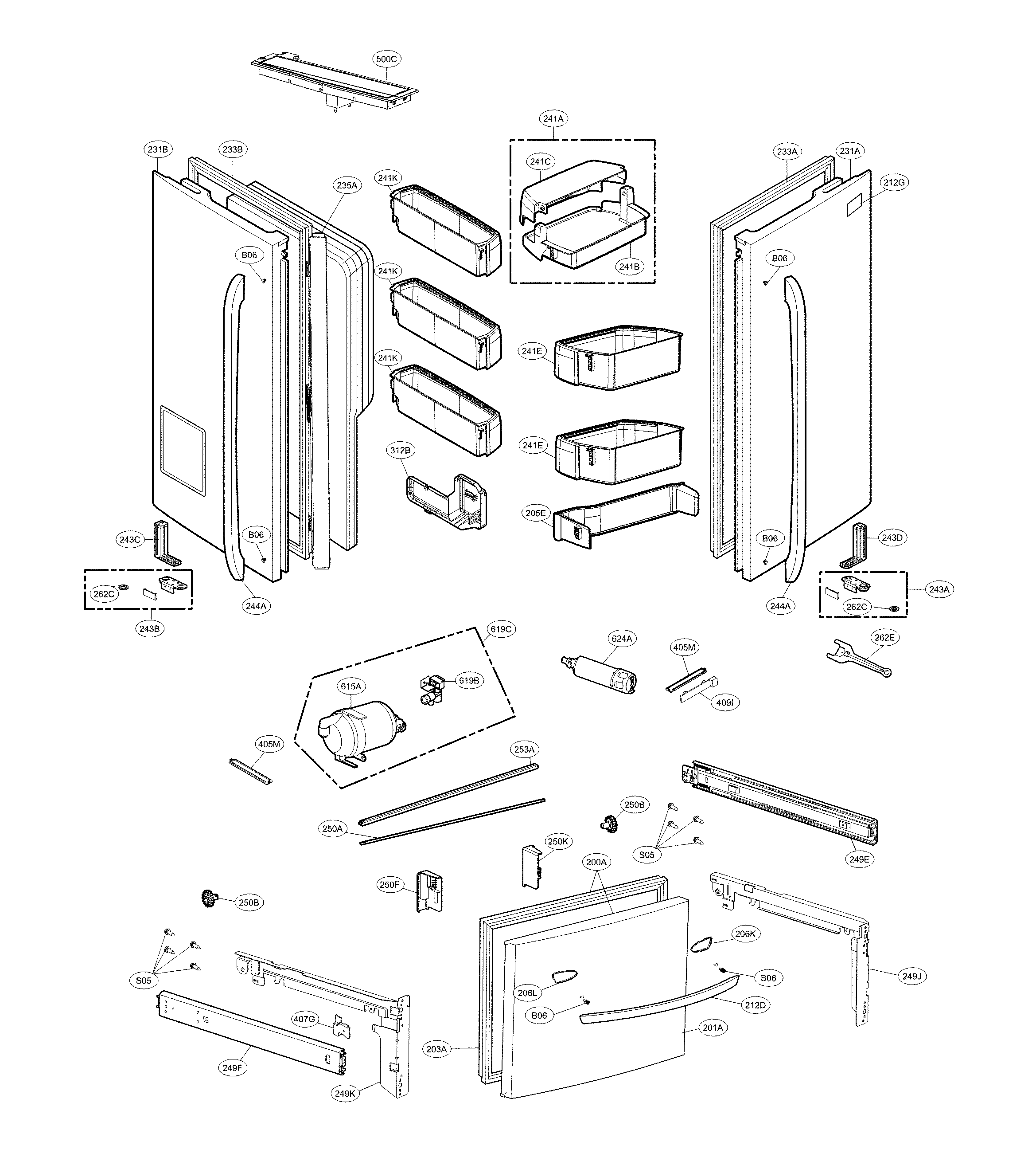 Door parts