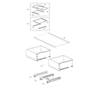 LG LPXS30866D/00 drawers parts diagram