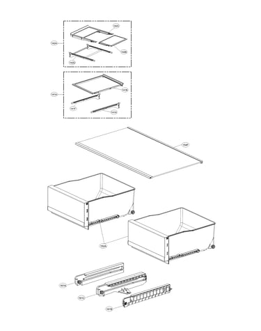 Drawers parts