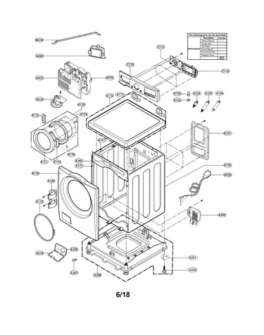 Cabinet and door parts