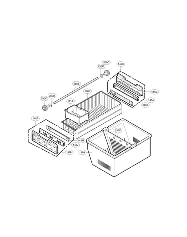 Freezer parts