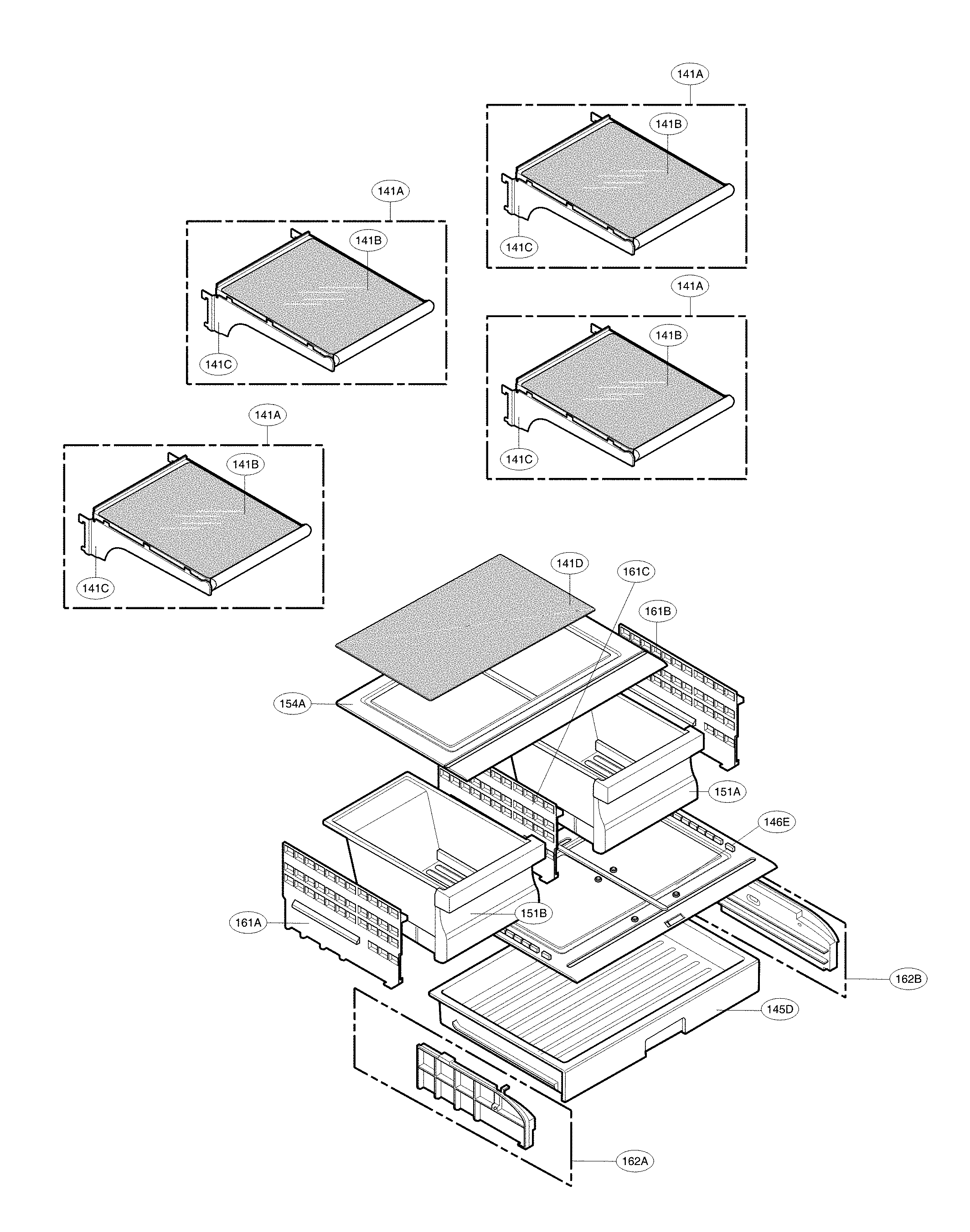 Refrigerator parts