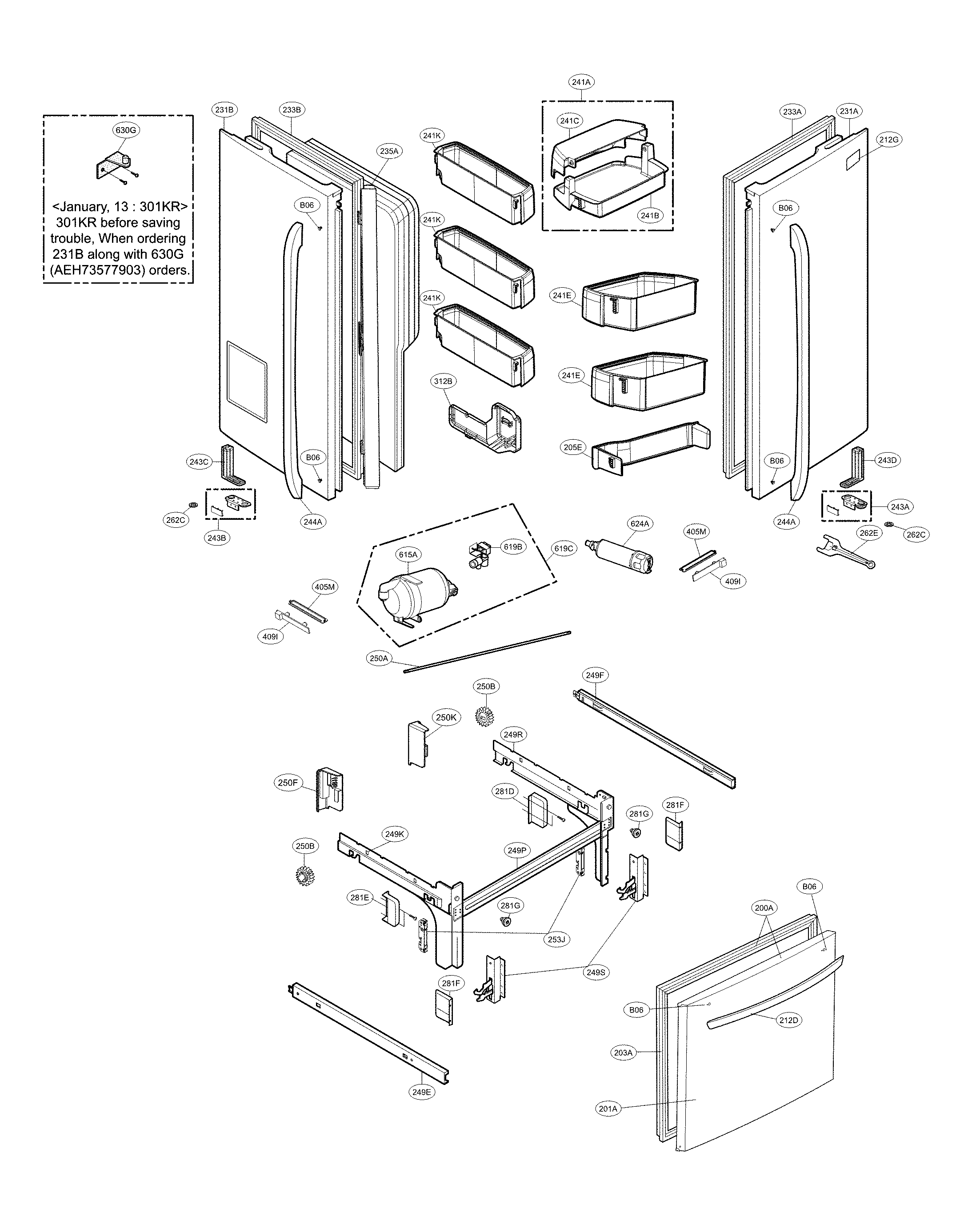 Door parts