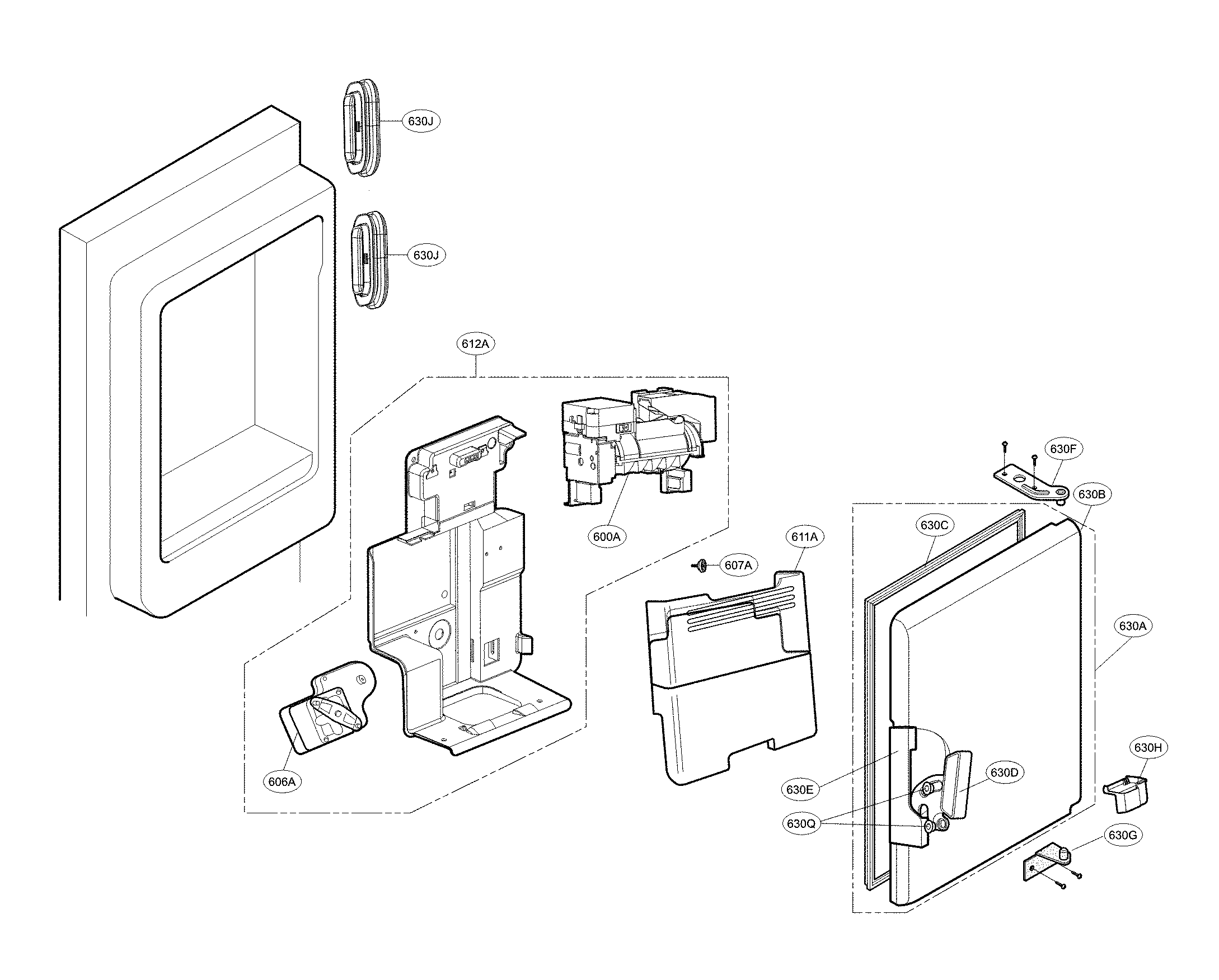 Ice maker parts