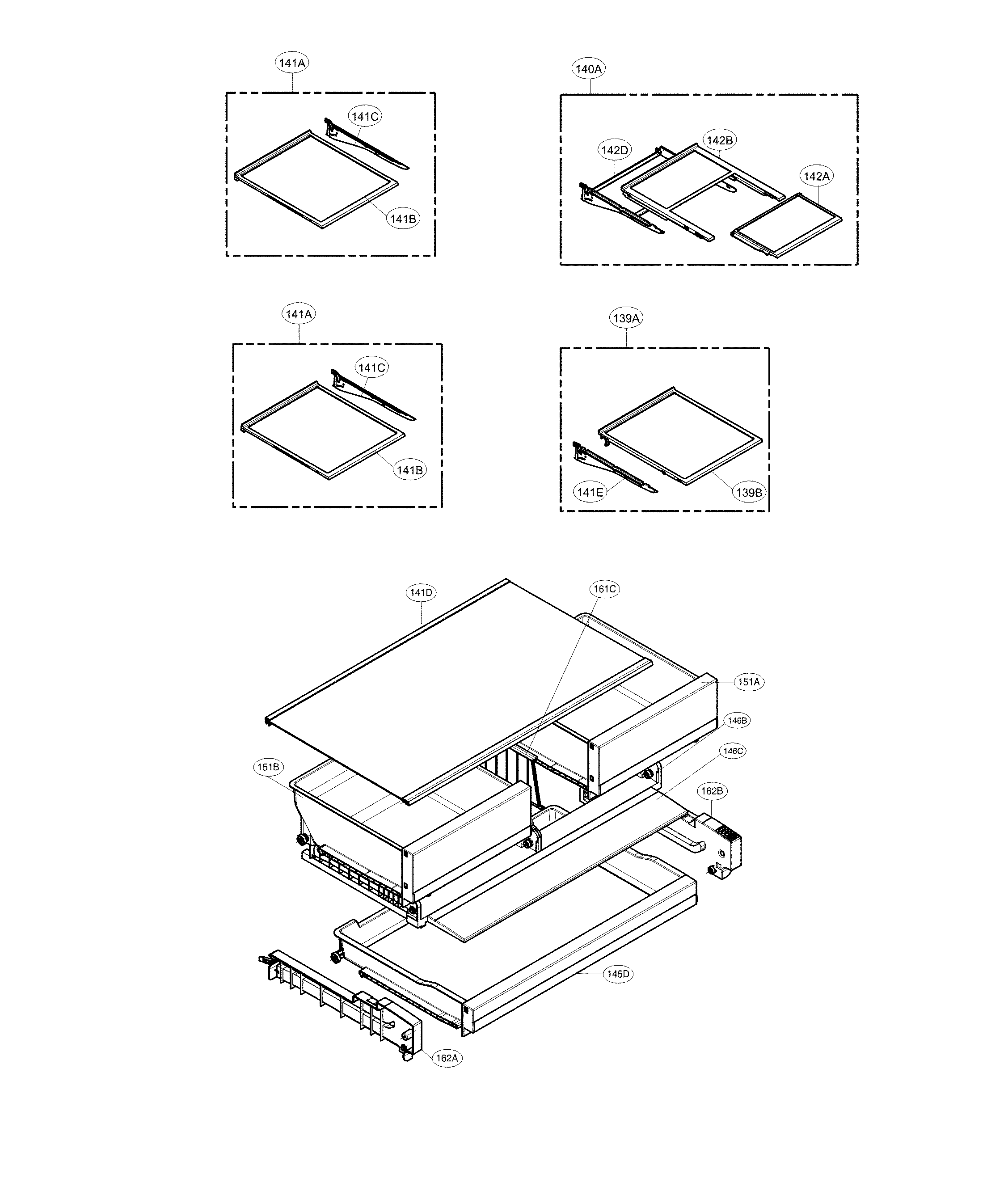 Refrigerator parts