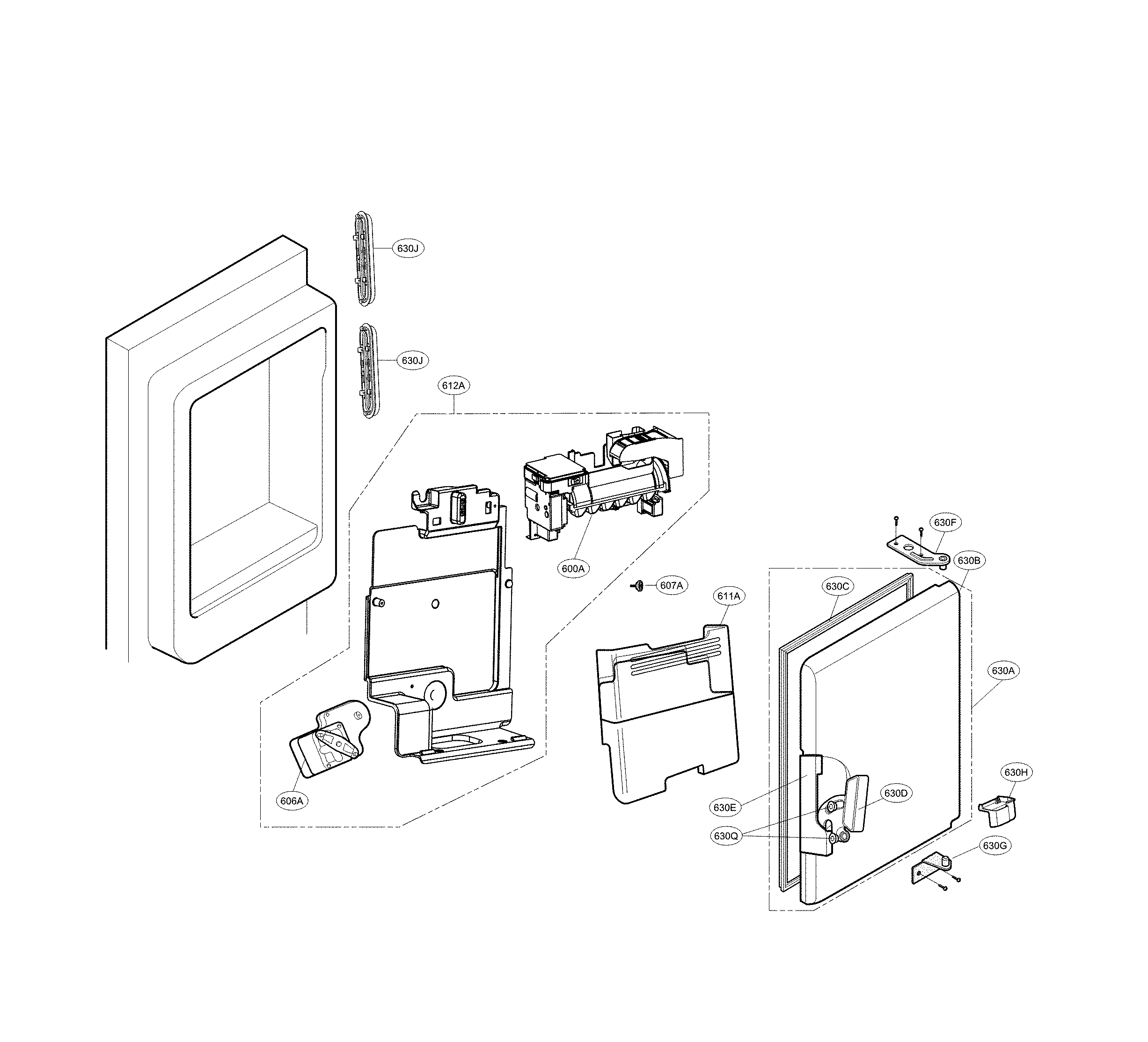 Ice maker parts