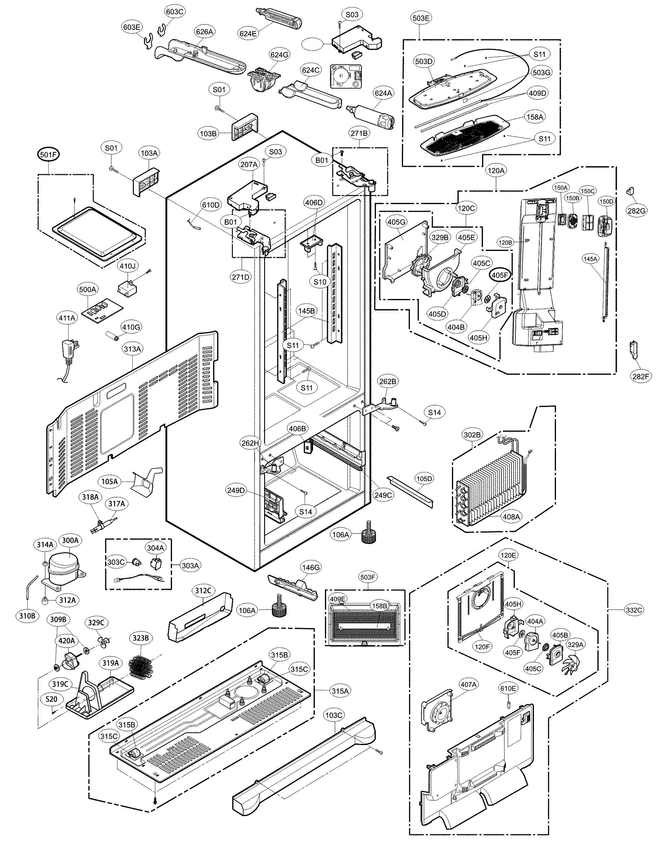 CASE PARTS