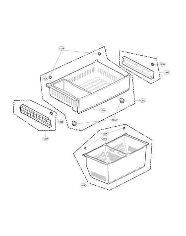 Freezer parts